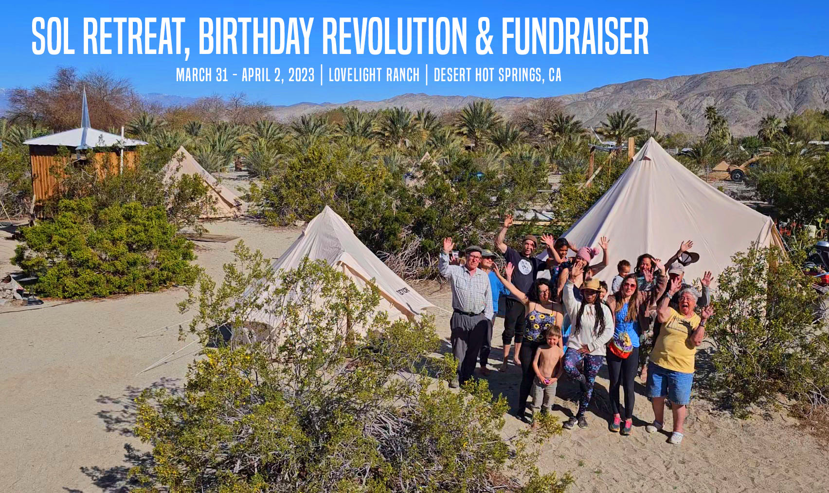 Sol Retreat Birthday Revolution & Fundraiser
